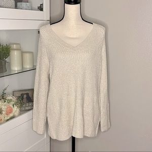 Lucky Brand Shimmering Sweater NEW